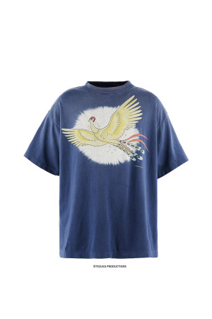 火の鳥_SS T-SHIRT / SAINT - NAVY (SM-MK1-0000-C85)