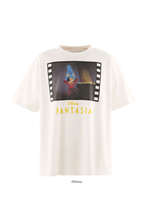 DSNY_SS T-SHIRT / FANTASIA - WHITE (SM-MK1-0000-C86)