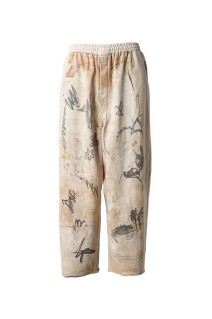 Trompe l'oeil Prime-wide Sweatpants - IVORY (11261461701)