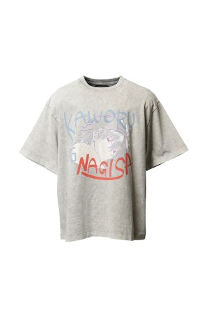 [EVANGELION for MAISON SPECIAL] Prime-Over Crew Neck Graphic T-Shirt - MLT6 (11261411205)