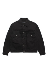 TRUCKER JACKET - BLACK (26FWE-WMO-BL05)