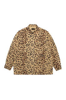 LEOPARD FATIGUE JACKET - BEIGE (26FWE-WMO-ML02)