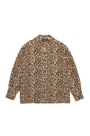 HAWAIIAN SHIRT L/S - BEIGE (26FWE-WMS-HI01)