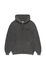 WASHED MIDDLE WEIGHT PULLOVER HOODED SWEAT SHIRT - GRAY (26FWE-WMC-SS02)
