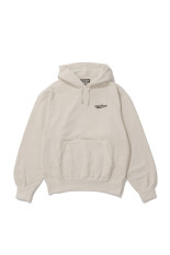 WASHED MIDDLE WEIGHT PULLOVER HOODED SWEAT SHIRT - IVORY (26FWE-WMC-SS02)