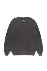 WASHED MIDDLE WEIGHT CREW NECK SWEAT SHIRT ( TYPE-1 ) - GRAY (26FWE-WMC-SS03)