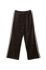 Velour Track Pants - BROWN (62620704)