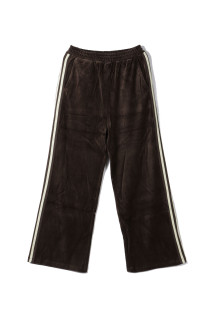 Velour Track Pants - CHARCOAL GRAY (62620704)