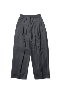 Hightwist Cocoon Pants - CHARCOAL GRAY (62620716)