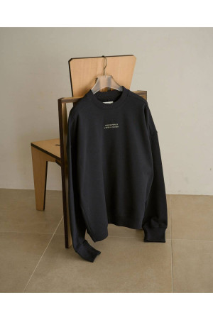 Embroidery Over Sweat - NAVY (62620609)