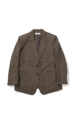 Herringbone Wool Jacket - BEIGE (62620104)
