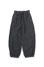 Fleece Rough Pants - CHARCOAL GRAY (62620712)