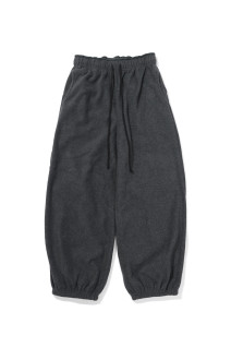 Fleece Rough Pants - CHARCOAL GRAY (62620712)