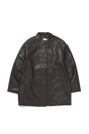 Ecoleather Over Jacket - BROWN (62620105)