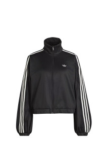 LACE OVERSIZED ARCHIVE TRACK TOP - BLACK (LG4279)