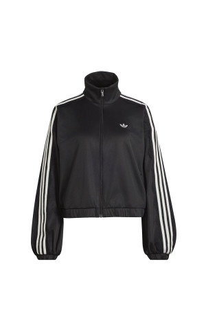 LACE OVERSIZED ARCHIVE TRACK TOP - BLACK (LG4279)