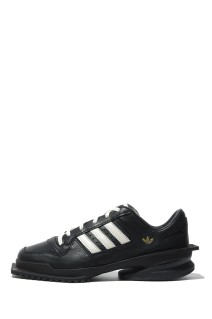 FORUM SQ WOMENS SHOE - CORE BLACK/CREAM WHITE/GOLD MET. (JP9073)