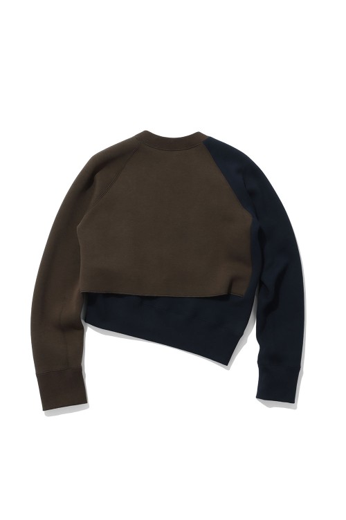 Sponge Sweat Pullover - BROWNxNAVY 605 (26-08683) | セレクト