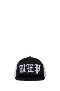 3 LETTER OE MESH CAP - BLACK (BEPSS26AC70)