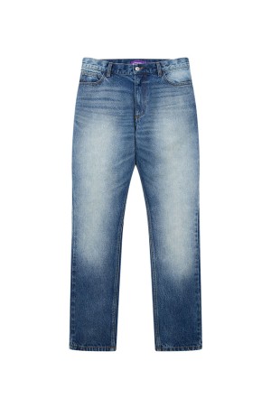 B EMBLEM SLIM FIT JEANS - INDIGO (BEPSS26PA17)