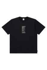 RHINESTONE GRAYSCALE HWC LABEL TEE - BLACK (BEPSS26TE15)