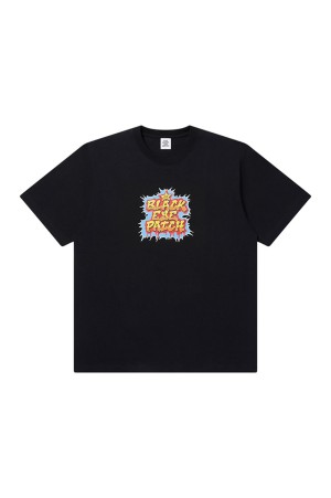 OLD SCHOOL LETTERS TEE - BLACK (BEPSS26TE32)