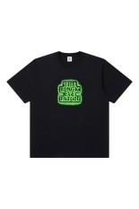 GLOW IN THE DARK SPRAYED OG LABEL TEE - BLACK (BEPSS26TE33)