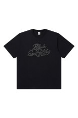 BRUSH SCRIPT TEAM LOGO TEE - BLACK (BEPSS26TE41)