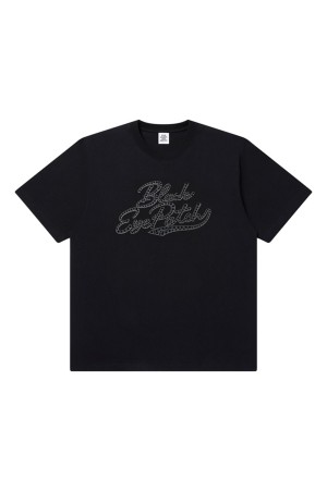 BRUSH SCRIPT TEAM LOGO TEE - BLACK (BEPSS26TE41)