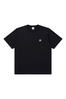 SMALL OG LABEL HEAVYWEIGHT TEE - BLACK (BEPSS26TE44)