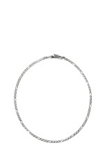 Stud Link Figaro Chain - Silver (RX-1014-1)