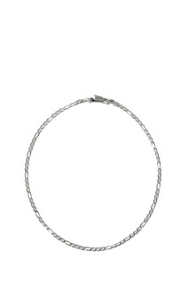 Stud Link Figaro Chain - Silver (RX-1014-1)
