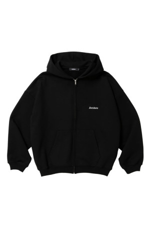 ASIC Sweat Zip Parka - Pure Black (ABCAW26CT04-1)