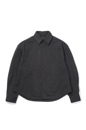 M5 OXFORD SHIRT - CHARCOAL TWEED (T240240)
