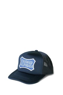 SD Basic Logo Patch Mesh Cap - Black