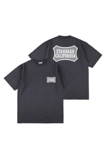 SD Heavyweight Basic Shield Logo T - Black