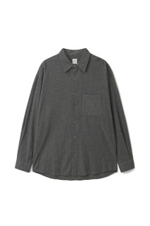 Voyager Flannel Roll-Up Shirt - CHARCOAL STRIPE (AOFWSH001)