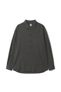 Voyager Flannel Roll-Up Shirt - GRAY CHECK (AOFWSH001)