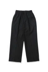 Cashmere Banding Easy Pants - BLACK (AOFFPT012)