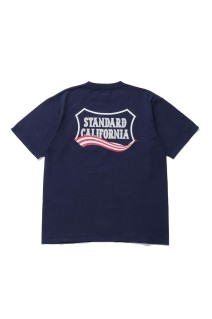 SD Heavyweight Shield Logo T July 4th - Navy