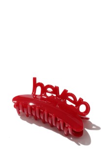 Logo Handle Hair Clip-RED(hp00126)