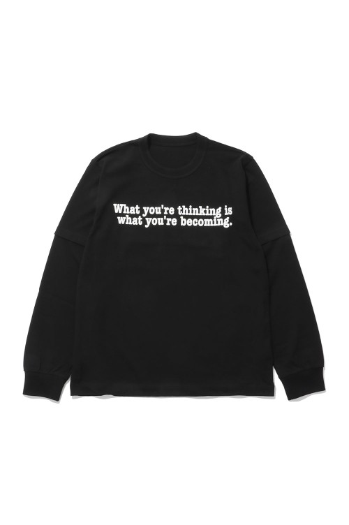 Muhammad Ali L/S T-Shirt - BLACK 001 (26-01158S) | セレクト