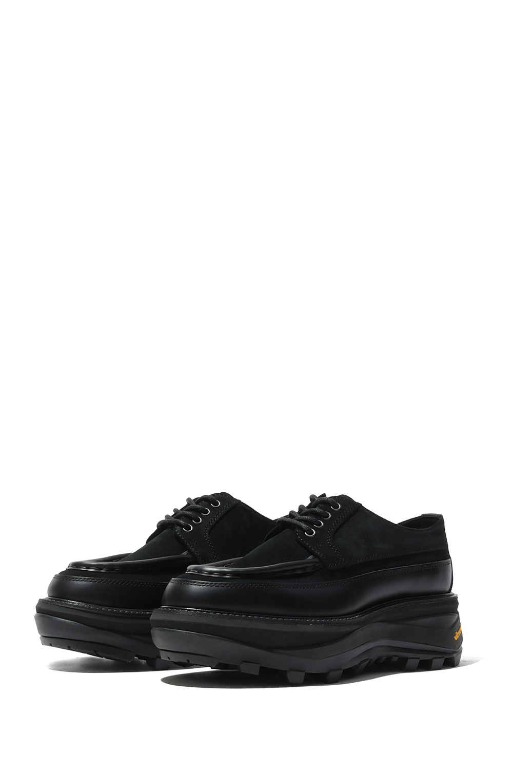U-tip Derby Shoes - BLACK 001 (26-04144M) | セレクトショップ