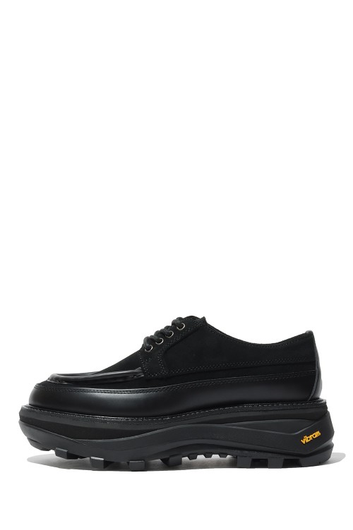 U-tip Derby Shoes - BLACK 001 (26-04144M) | セレクトショップ