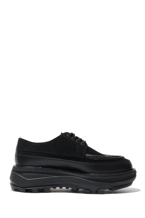 U-tip Derby Shoes - BLACK 001 (26-04144M) | セレクトショップ