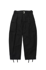Wool Melton Pants - BLACK 001 (25-03847M) | セレクトショップ