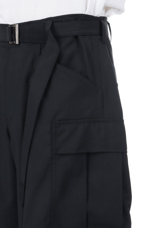 Suiting Pants - BLACK 001 (26-04029M) | セレクトショップ