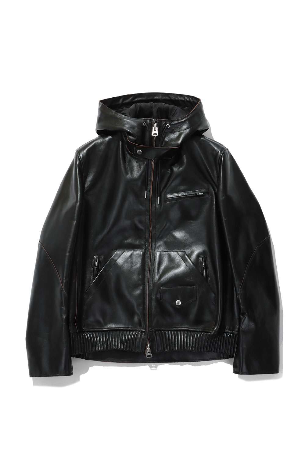 Leather Blouson - BLACK 001 (26-04051M) | セレクトショップ