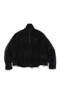 BUBBLEGUM INFLATED TRACK JACKET - BLACK (26AW23CS449)