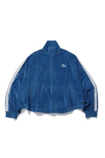 BUBBLEGUM INFLATED TRACK JACKET - BLUE (26AW23CS449)